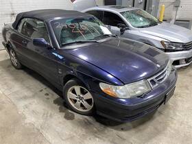 105-50492d Saab Front Bumper 9-3 1999 99 2000 00 2001 01 2002 02 2003 03 Blue 1376184