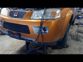 105-00161b Saturn Local Pickup Only Front Bumper Excluding Red Line With Fog Lamps Fits 06-07 Vu