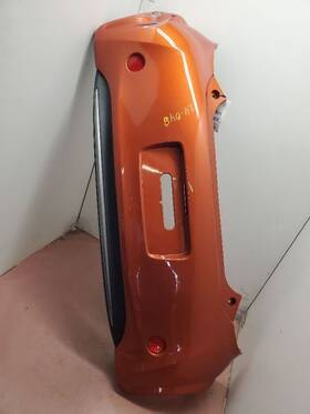 52159-74901 Scion Iq Rear Left Bumper Cover Assy 11-15 Orange 4r8 Scuff