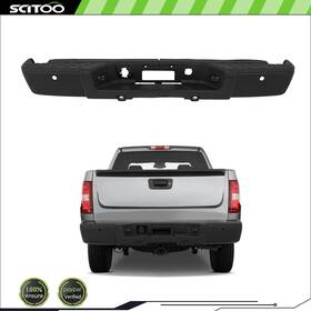 Sc128540to Scitoo Complete Rear Bumper For 2007-2013 Gmc Sierra 1500 Silverado With Sensor Holes
