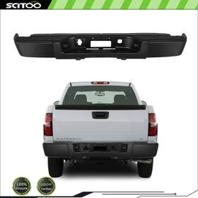 Sc128541to Scitoo Complete Rear Bumper For 2007-2013 Chevy Silverado Gmc Sierra 1500 Without Sensor