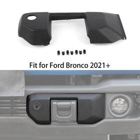 Shineka0126030324 Shineka Front Bumper Driver Side Replacement Cover Trim Cap Kit For Ford Bronco 2021-25
