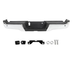 Po621625lt Silscvtt For 2017 2018 2019 Ford F-250 F-350 Super Duty Rear Step Bumper Chrome With Park