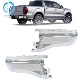 Su1102725ku Skyup2018 Rh And Lh Side Chrome Bumper Face Bars Without Holes Fit For Ford Ranger 2019-2023