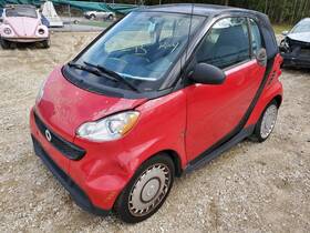 105-50583a Smart 2008 2009 2010 2011 2012 2013 2014 2015 Fortwo Pure Oem Red Front Bumper