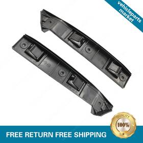 1j5807183b Soillar 1pair New Black Front Bumper Guide Mount Bracket Fits Vw Jetta Mk4 Bora 1999-05