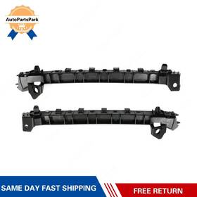 57707fg010 Soillar 2 X Front Left Right Brackets Bumper Black For Subaru Impreza 2008-2011