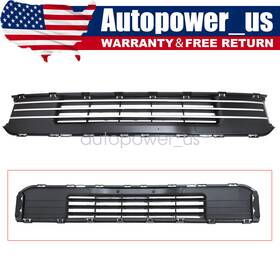 Da8z-17k945-ba Soillar For Ford Flex 2013 2014-2019 Front Bumper Lower Grille Grill Chrome Trim Plastic