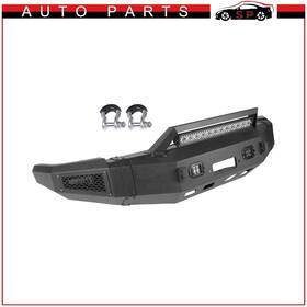 Sp125741-01s Sport-autoparts Heavy Steel Front Bumper With Winch Plate Light For 2010-2018 Dodge Ram 2500 3500