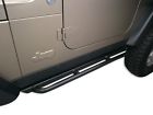 Tj-4121 Steel Black Pair 4x4 Jeep Guards Body Side Rockcrawler Tj - Armor