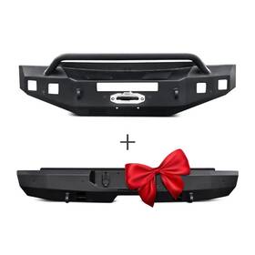 71-12260hpw Steelcraft For Ram 3500 11-18 Bumper Fortis Full Width Textured Black Front Winch Hd