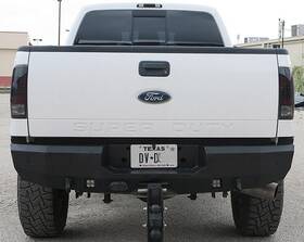76-21370 Steelcraft Fortis Rear Bumper - Textured Black