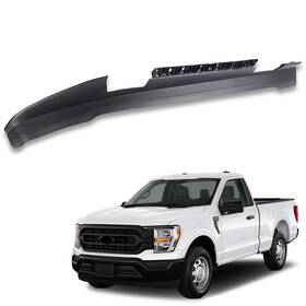 Ml3z17626bb Strecos Fo1095308 For 2021-2025 Ford F150 Front Bumper Valance Apron With Tow Hook