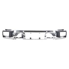 Swlbp250327262 Strecos For 2024 2025 Ford F-150 Xlt Front Bumper Cover Steel Chrome With 4 Sensor Holes