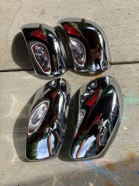 Ac-3223 Studebaker 1962 1963 1964 1965 1966 Lark Bumper Guards Set