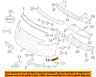 Su00301499 Toyota Oem Front Bumper Bracket Left