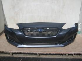 105-10014c-ic Subaru 2017-2019 Impreza Front Bumper Grey K6u Vertical Led Running Lights Oem