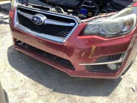 105-59915b Subaru Front Bumper Vin A 6th Digit With Fog Lamps Fits 15-16 Impreza