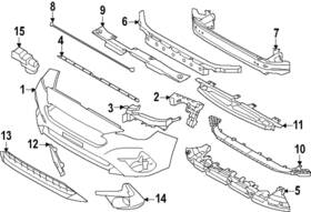 57705fn130 Subaru Genuine Energy Absorber