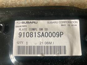 91081sa0009p Subaru 03-08 Forester Front Bumper Cover Plate R Or L New