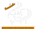 57711aj03a9p Subaru Bumper-reinforcement Rear Oem 10-14 Beam Outback