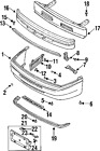 57760pa000 Subaru Reinf Beam Oem Genuine