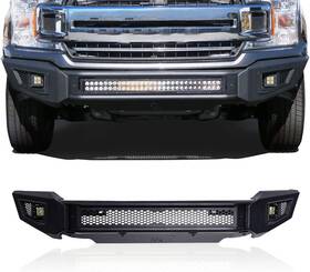 Ibbff001 Tac Truck Accessories Company Ironbison Barde Front Bumper For 2018-2020 Ford F150 Exclude Raptor