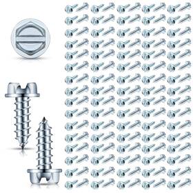 0995 Tandefio 100 Pcs Car License Plate Screws Tornillos Para Placas De Carro Tag