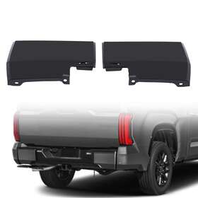 52181-0c050 Tbvechi Fits Toyota Tundra 2022-2023 Black Rear Bumper Left&right Caps Cover