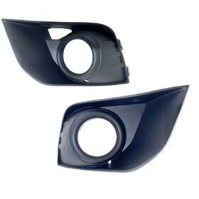 8321a717 Texaseparts For 2016 2017 Mitsubishi Outlander Sport Front Fog Light Cover Left Right Set