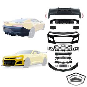 The Auto Alliance 2016-2018 Zl1 For 2016 2018 Chevy Chevrolet Camaro Zll Style Full Front Rear Bumper Kit