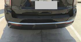 Gm1044144 Tim-auto For 2021-2024 Chevrolet Suburban Tahoe Rear Bumper Lower Chrome Molding Trim