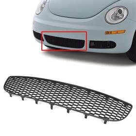 1c0807681h Tktkparts Front Bumper Lower Center Honeycombed Grille For Volkswagen Beetle 2005-2010