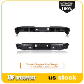 Tl125263-adv-101s Top-liftsupport For 2015-2017 Chevy Silverado 2500 Textured Heavy Full Width Rear Bumper With Leds