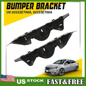 13456069 Top-oxilam-world Front Left Right Side Bumper Bracket For 2007-2012 Nissan Sentra Set Of 2