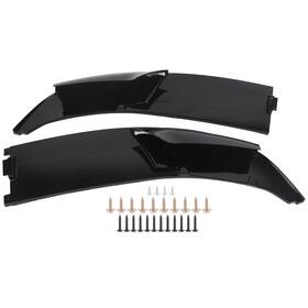 A0231a0104 Topaz Front Bumper Lip Spoiler Splitter Fits Bmw F10 M5 2012-16 Mp Style Carbon Fiber