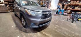 105-59843b Toyota Highlander 2014-2016 Front Bumper Without Fog Lamps 4424891