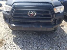 105-60006e Toyota 23 2023 Tacoma Sr Front Bumper Cover Black