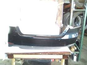 187-10227 Toyota 18-19 Camry Rear Bumper Cover 2 Piece Design Upper