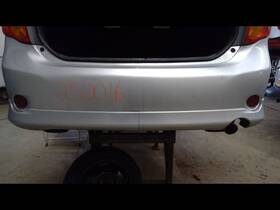 190-50362a Toyota Local Pickup Only Rear Bumper S Model With Spoiler Fits 09-10 Corolla 1570037