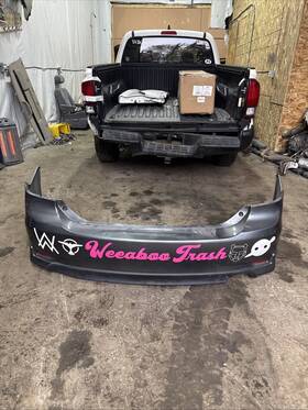 190-50591a Toyota Rear Bumper S Model Fits 11-13 Corolla