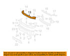 520720c020 Toyota Tundra 07-13 Front Oem Bumper-retainer