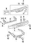 521510c081 Toyota Bumper Oem Genuine