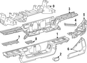 52168-ak010 Toyota Genuine Step Pad