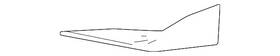 Toyota 52712-aq040 Genuine Bumper Trim
