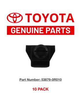 53879-0r010 Toyota Genuine Retainer Front Fender Liner 10 Pack