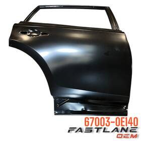 67003-0e140 Toyota 2016-2022 Lexus Rx350/450h Rear Right Door Shell New Oem