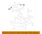 5217148130 Toyota Bar 04-07 Rear Highlander Oem Bumper-impact