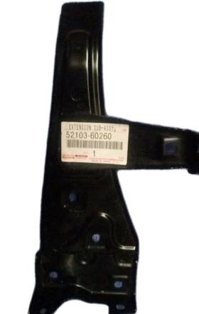 52103-60260 Toyota / Lexus 2014-2023 Gx460 Part # Oem Genuine Fr Lh Bumper Bracket