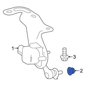 9008017200 Toyota Oe For Tacoma 2024 Rear Reflector Panel Clip
